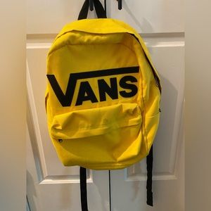 VANS yellow Backpack Large